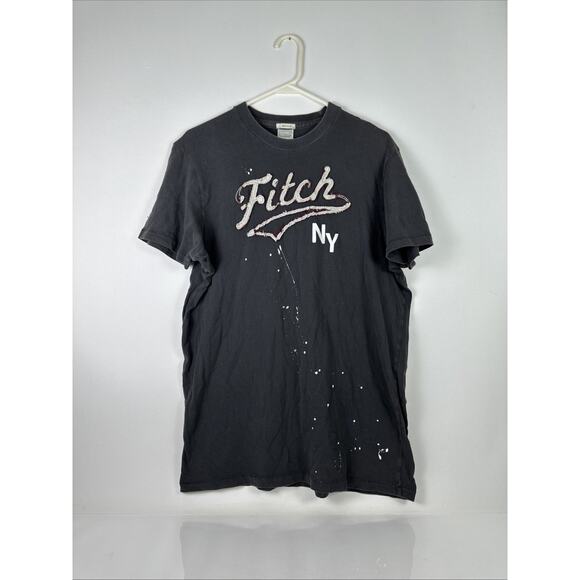 Abercrombie Fitch Paint Splatter Muscle Men’s Vintage T Shirt Size XXL - Picture 1 of 9